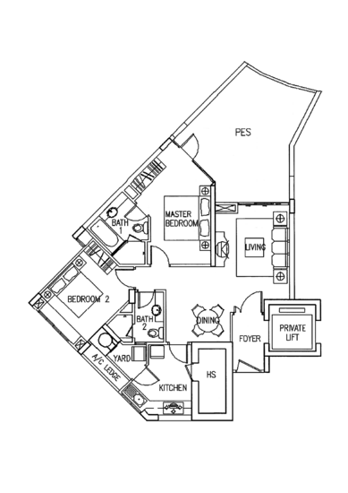 Adam Park Condominium - Floor Plan