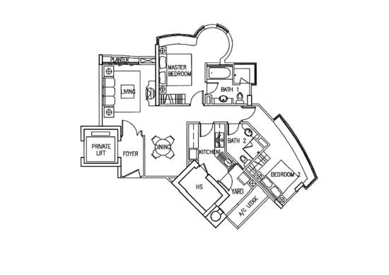 Adam Park Condominium - Floor Plan