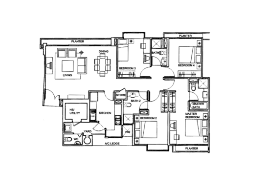 Amaranda Gardens - Floor Plan