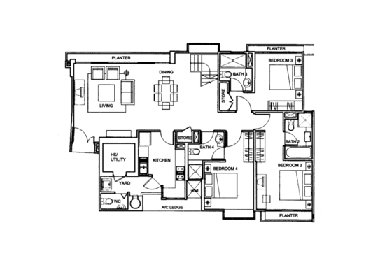 Amaranda Gardens - Floor Plan