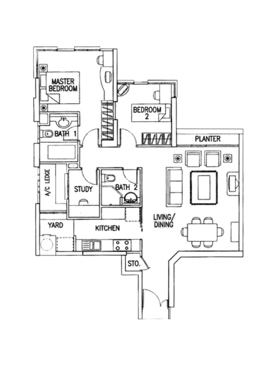 Amaryllis Ville - Floor Plan