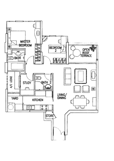 Amaryllis Ville - Floor Plan