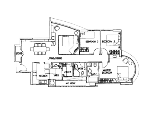 Amaryllis Ville - Floor Plan