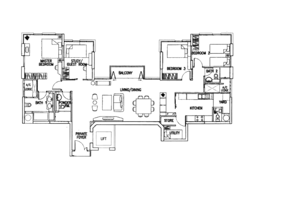 Amaryllis Ville - Floor Plan