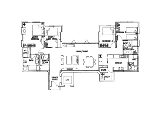 Amaryllis Ville - Floor Plan