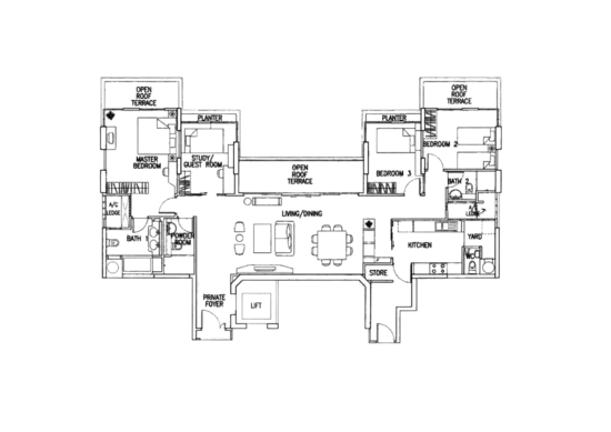 Amaryllis Ville - Floor Plan
