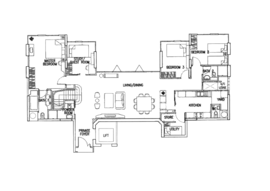 Amaryllis Ville - Floor Plan