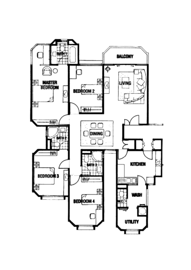 Amber Glades - Floor Plan