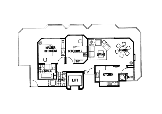 Amber Glades - Floor Plan