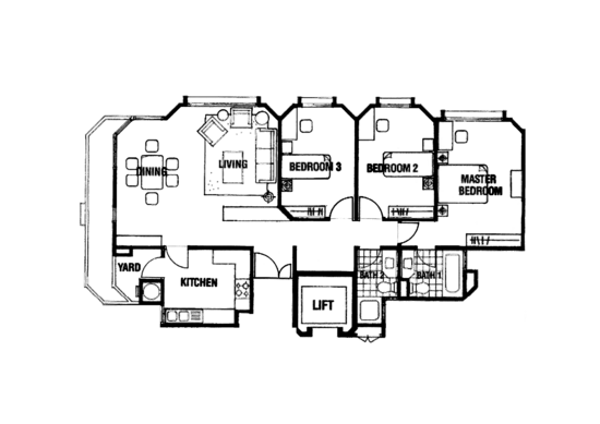 Amber Glades - Floor Plan