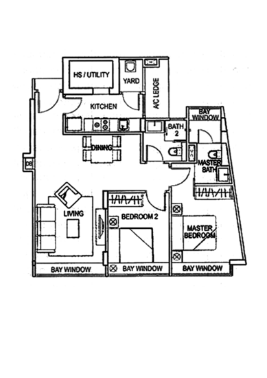 Atrium Residences - Floor Plan