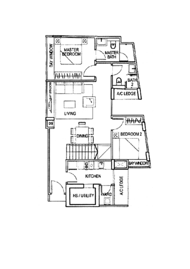 Atrium Residences - Floor Plan