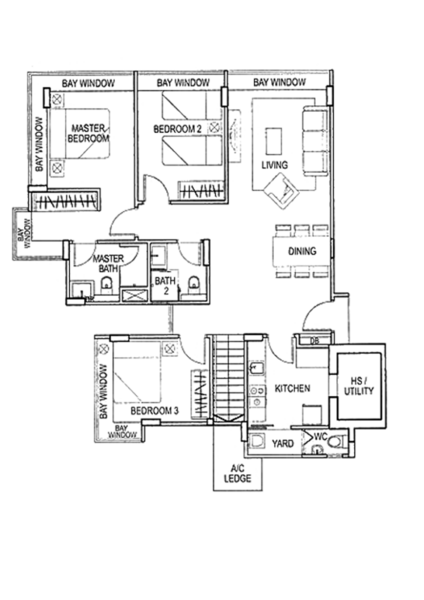 Atrium Residences, 1 Lorong 28 Geylang, 5 Bedrooms, 2,228 sqft, Apartment For Sale, by Dorothy Khong, 500240635 - PropertyGuru.com.sg
