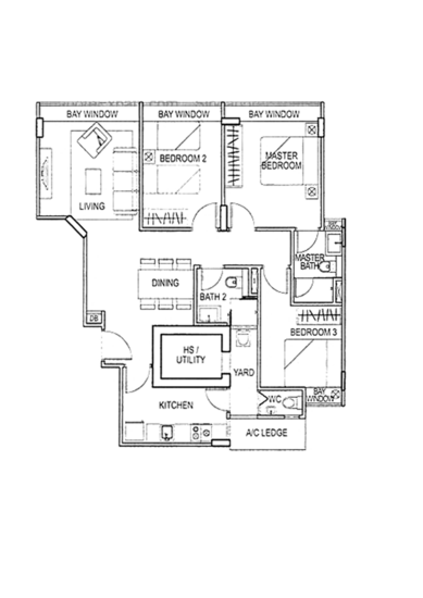 Atrium Residences - Floor Plan