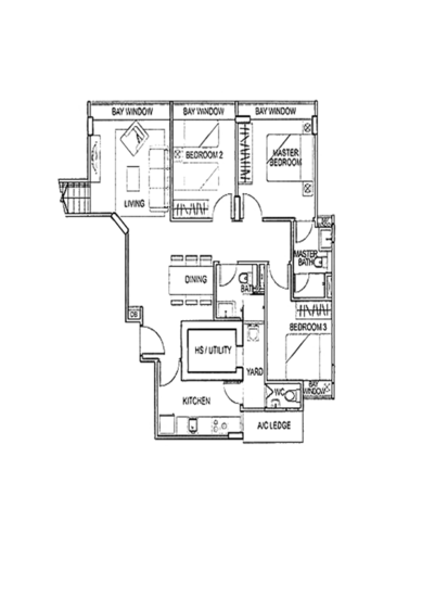 Atrium Residences - Floor Plan