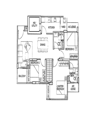 Atrium Residences - Floor Plan