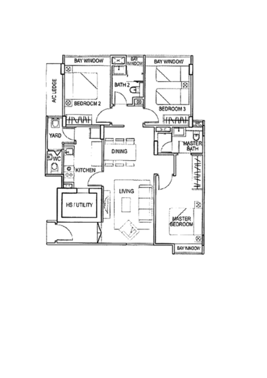 Atrium Residences - Floor Plan