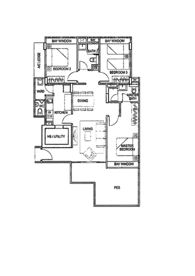 Atrium Residences - Floor Plan