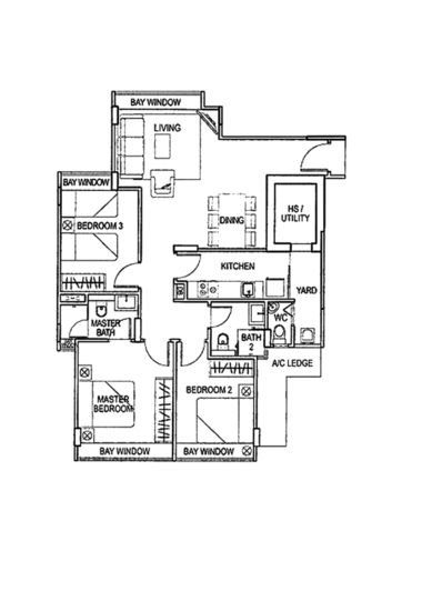 Atrium Residences - Floor Plan