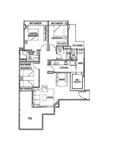 Atrium Residences - Floor Plan