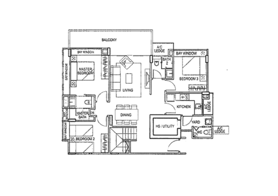 Atrium Residences - Floor Plan