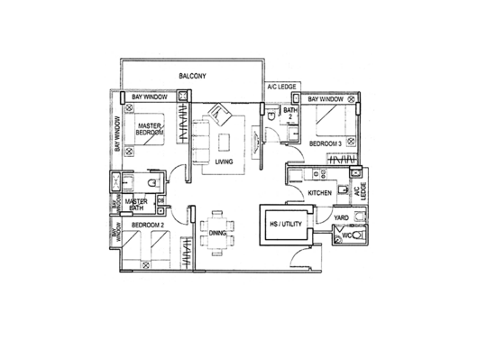 Atrium Residences - Floor Plan