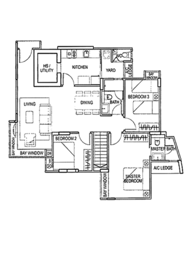 Atrium Residences - Floor Plan