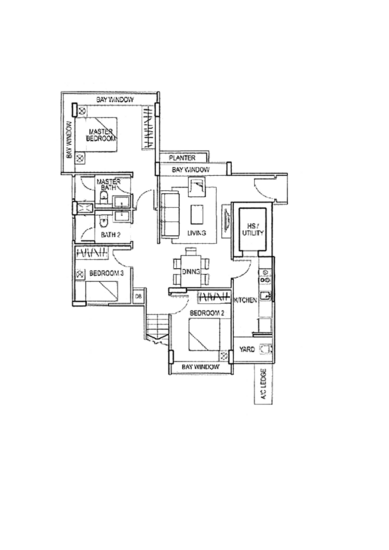 Atrium Residences - Floor Plan