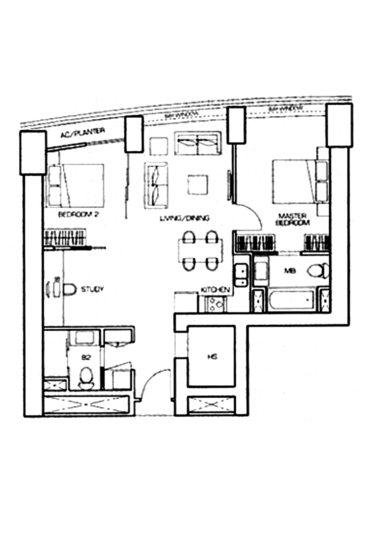 The Sail @ Marina Bay - Floor Plan