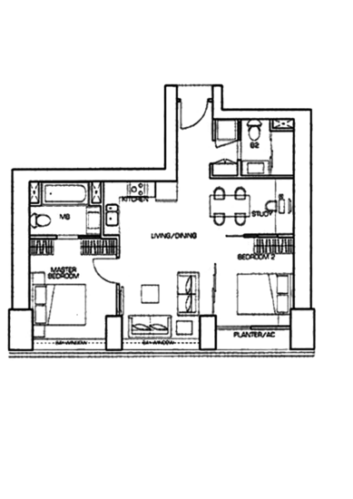 The Sail @ Marina Bay - Floor Plan