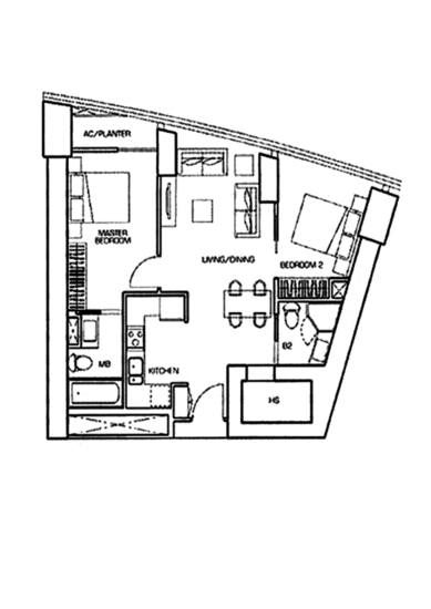 The Sail @ Marina Bay - Floor Plan