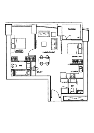 The Sail @ Marina Bay - Floor Plan