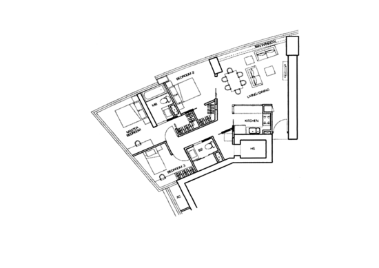 The Sail @ Marina Bay - Floor Plan