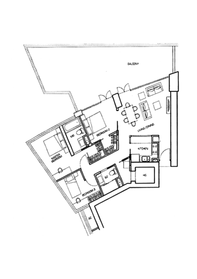 The Sail @ Marina Bay - Floor Plan