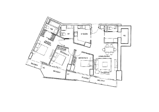 The Sail @ Marina Bay - Floor Plan