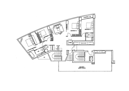 The Sail @ Marina Bay - Floor Plan