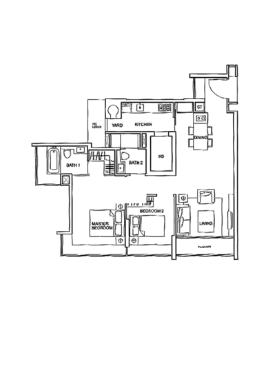 One Amber - Floor Plan