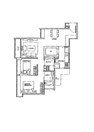One Amber - Floor Plan