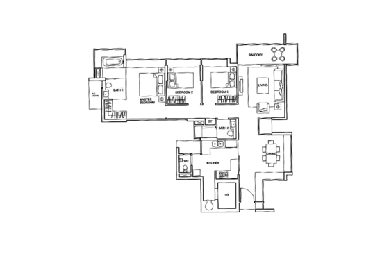 One Amber - Floor Plan
