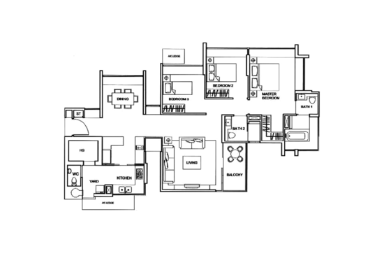 One Amber - Floor Plan