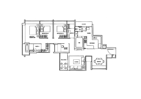 One Amber - Floor Plan