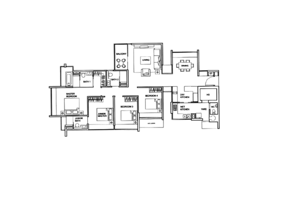 One Amber - Floor Plan