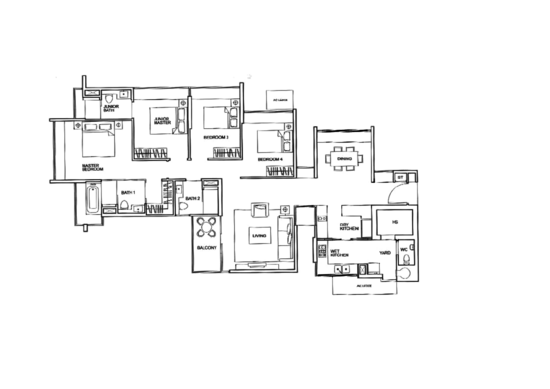 One Amber - Floor Plan