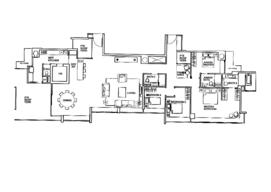 One Amber - Floor Plan