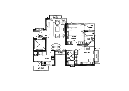 Caribbean at Keppel Bay - Floor Plan
