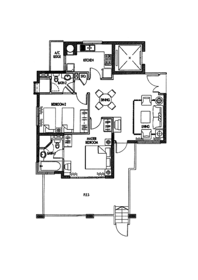 Caribbean at Keppel Bay - Floor Plan