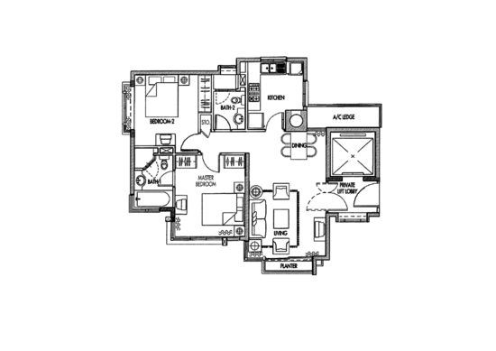 Caribbean at Keppel Bay - Floor Plan
