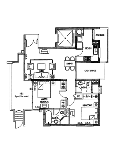 Caribbean at Keppel Bay - Floor Plan