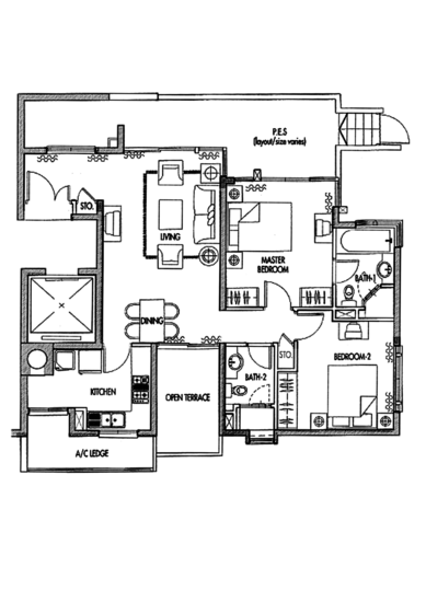Caribbean at Keppel Bay - Floor Plan