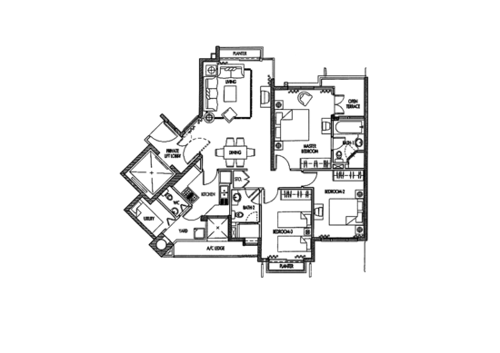 Caribbean at Keppel Bay - Floor Plan